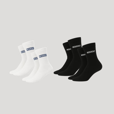 2+2 Mixed Color Pack – High Socks